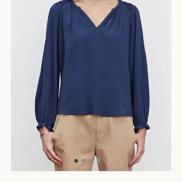 Blouse velvet by graham spencer - Picture 6 of 6